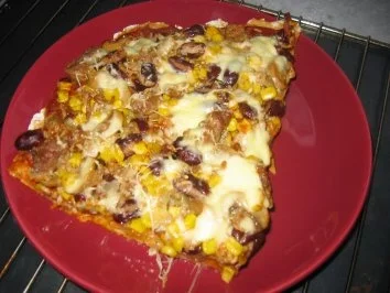 Rezept: Mexikanische Pizza Mexikanische Pizza - Rezept