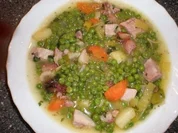 Eintopf - grüne Erbsen - Rezept