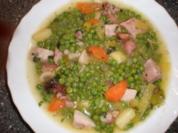 Eintopf - grüne Erbsen - Rezept