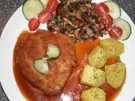 Schnitzel aus Hähnchenbrust - Rezept