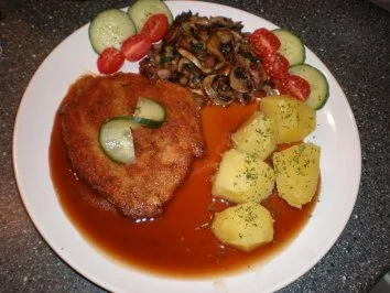Rezept: Schnitzel aus Hähnchenbrust Bild Nr. 4 Schnitzel aus Hähnchenbrust - Rezept - Bild Nr. 4