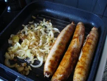 Rezept: Bratwurst und grüne Bohnen Bild Nr. 8 Bratwurst und grüne Bohnen - Rezept - Bild Nr. 8