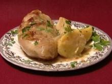 Kohlrouladen mit Kartoffelbrei und Kalbsbraten (Johanna Jacob) - Rezept