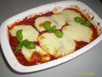 Gebackene Auberginen - Rezept