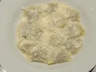 Hausgemachte Agnolotti mit Fleischfüllung und Wodka - Rezept