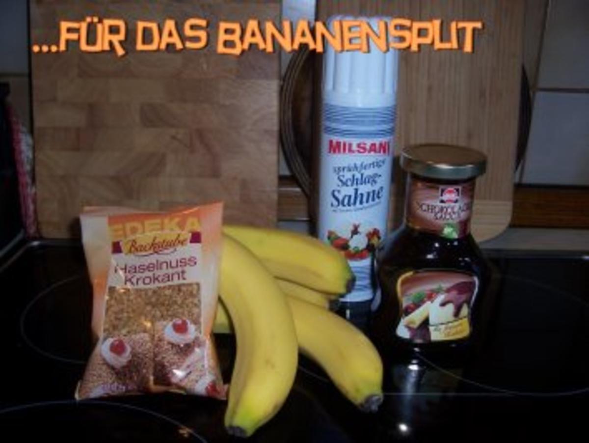 Eis...Bananensplit mit selbstgemachten Bananeneis - Rezept - Bild Nr. 7