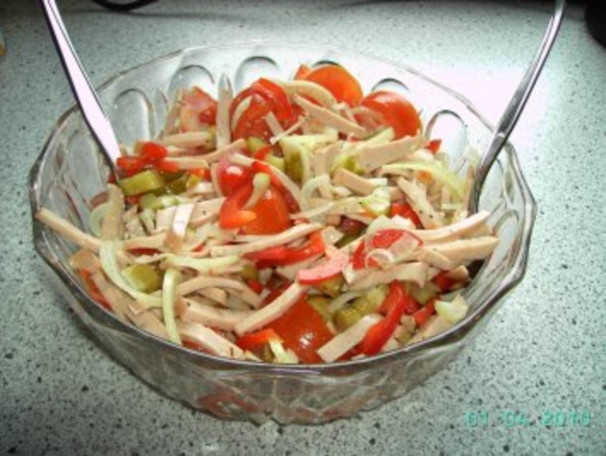 Bilder für Wurstsalat mit Fleischwurst und Tomaten - Rezept