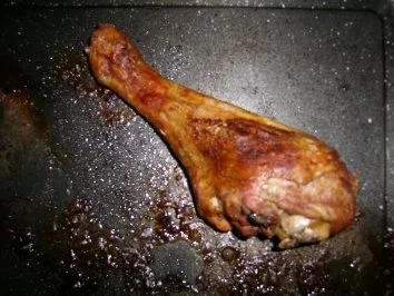 PUTENUNTERKEULE lecker gewürtzt, ganz OHNE FETT und so EINFACH!!!! BILDER FOLGEN.... - Rezept - Bild Nr. 5