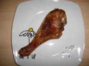 PUTENUNTERKEULE lecker gewürtzt, ganz OHNE FETT und so EINFACH!!!! BILDER FOLGEN.... - Rezept