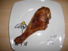 PUTENUNTERKEULE lecker gewürtzt, ganz OHNE FETT und so EINFACH!!!! BILDER FOLGEN.... - Rezept