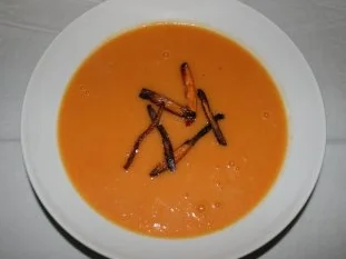 Rezept: Karotten-Ingwer Suppe Karotten-Ingwer Suppe - Rezept