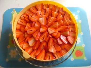 TORTE: MEINE ERDBEER-SCHMAND-TORTE - Rezept - Bild Nr. 6