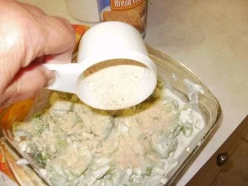 Broccoli - Blauer Kaese Broccoli Casserole -  Einfaches Gemuesse mal Elegant mit Blue Cheese - Rezept - Bild Nr. 6