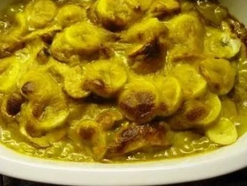 Hähnchencurry mit Bananen - Rezept