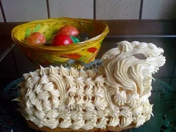 Kuchen  Osterlamm - Rezept