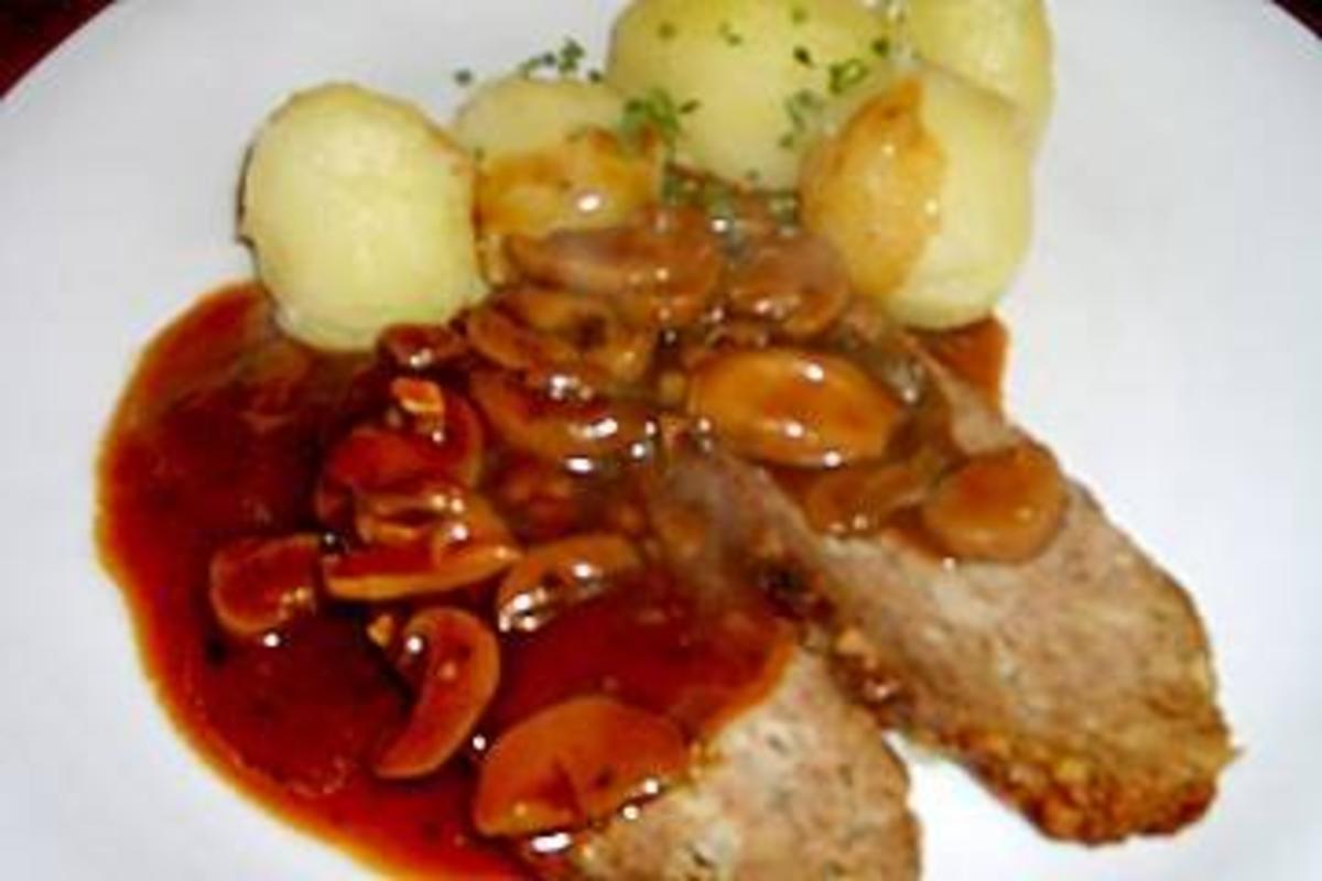 Bilder für Hackbraten mit gemischtes Hack und Zwiebel gehackt - Rezept