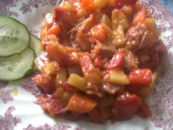 Kartoffel-Gemüse Pfännchen aus Resten - Rezept