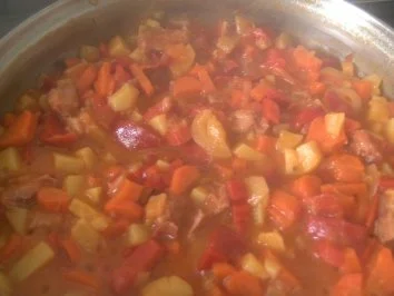 Kartoffel-Gemüse Pfännchen aus Resten - Rezept - Bild Nr. 4