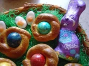 Oster-Eier-Muffin-Nest - Rezept