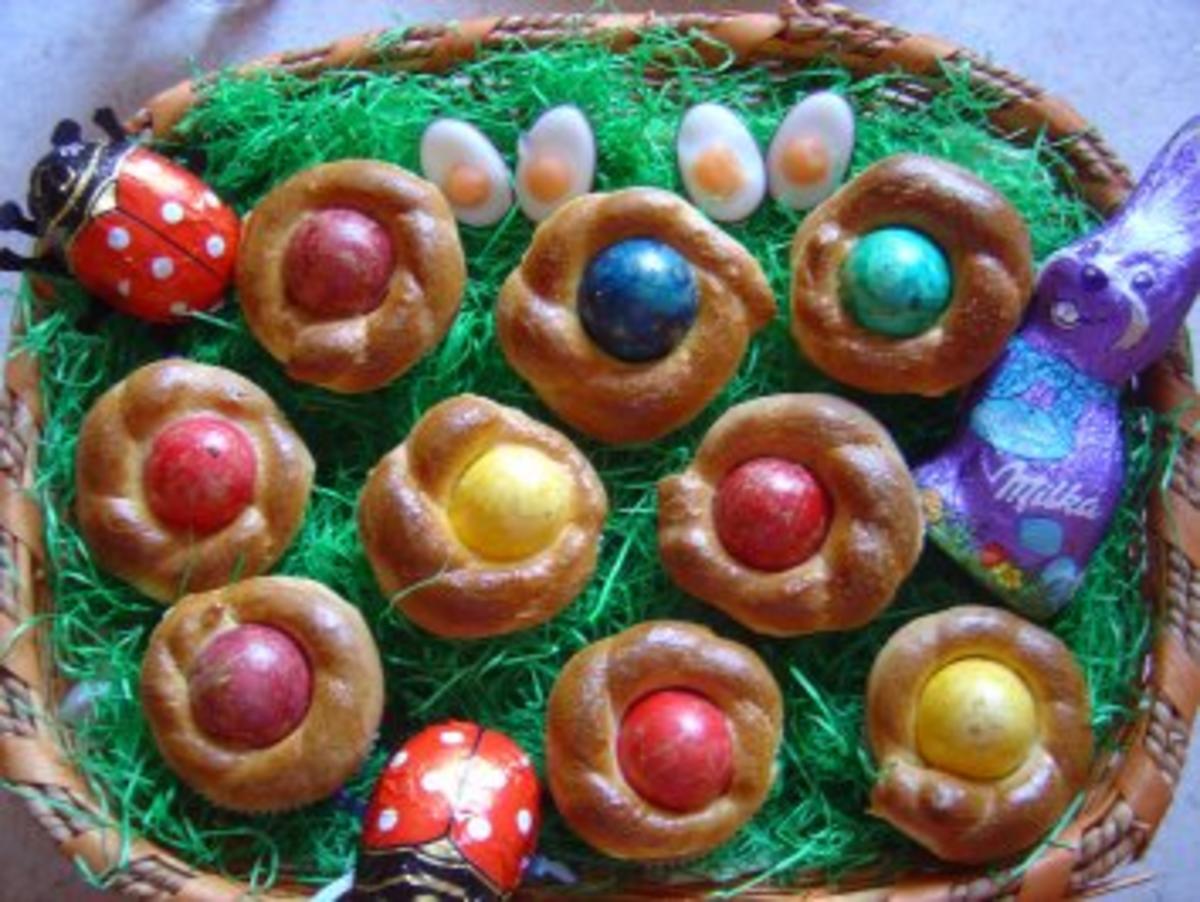 Oster-Eier-Muffin-Nest - Rezept - Bild Nr. 2