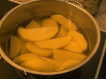 Grüne Soße mit Ei und Kartoffeln   Salatbeilage - Rezept - Bild Nr. 8