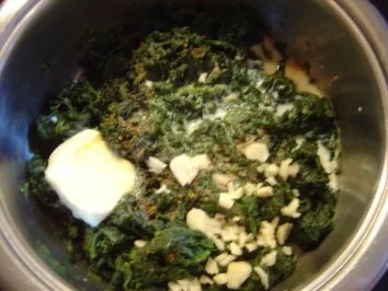 Blattspinat-Nest mit verlorenem Ei - Rezept - Bild Nr. 2