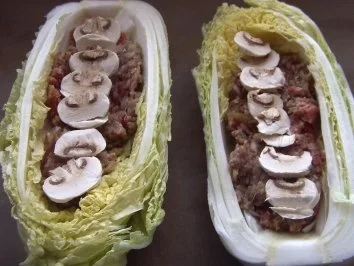 Rezept: Chinakohl überbacken Bild Nr. 6 Chinakohl überbacken - Rezept - Bild Nr. 6