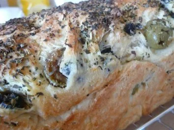 Ciabatta-Oliven-Brot - Rezept