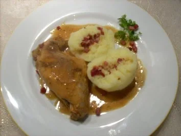 Rezept: Senf-Kaninchenkeulen Bild Nr. 3 Senf-Kaninchenkeulen - Rezept - Bild Nr. 3