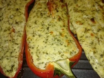 Gebackene Paprikaschoten mit Käse - Rezept - Bild Nr. 8