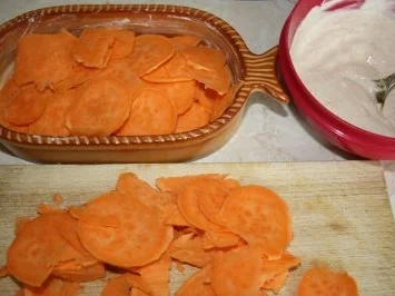 Süßkartoffeln - Gratin - Rezept - Bild Nr. 4