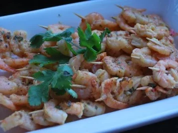 Rezept: Scharfe Garnelenspieße Bild Nr. 2 Scharfe Garnelenspieße - Rezept - Bild Nr. 2