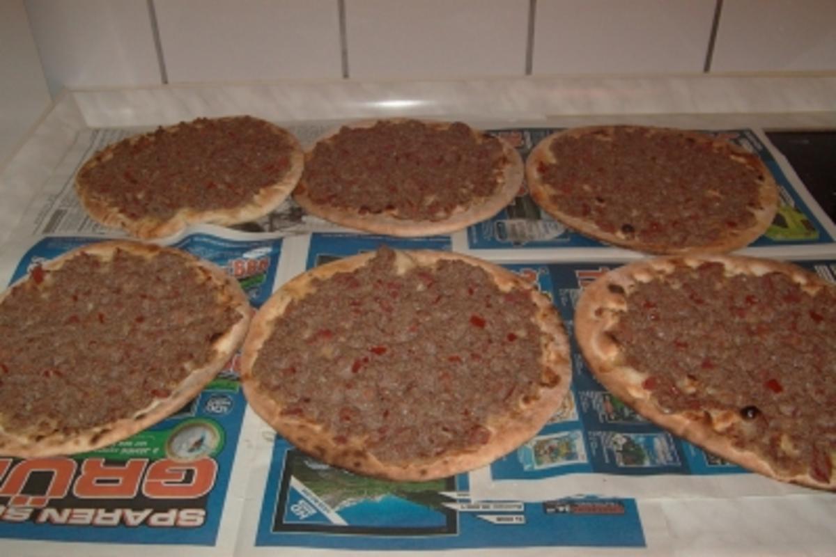 libanesische Hackfleischpizza - Rezept - Bild Nr. 6