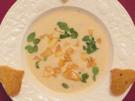 Sellerie-Prosecco-Suppe mit herzlichen Knabbereien - Rezept
