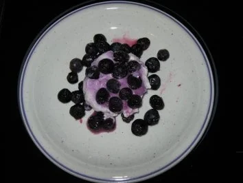 Rezept: Russischer Osterquark mit Blaubeeren Russischer Osterquark mit Blaubeeren - Rezept
