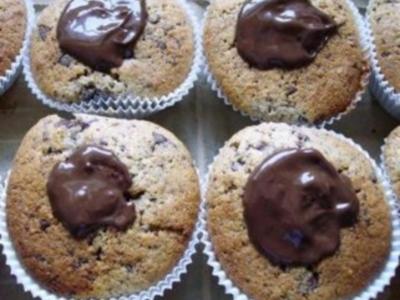 Haselnuss-Schokoladen-Muffins - Rezept