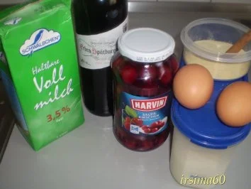 Rezept: Grießklösschen an Kirschkompott Bild Nr. 2 Grießklösschen an Kirschkompott - Rezept - Bild Nr. 2