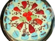 Erdbeertorte mit Schokoraspeln schnell und leicht - Rezept