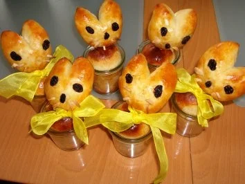 Häschen im Glas - Rezept