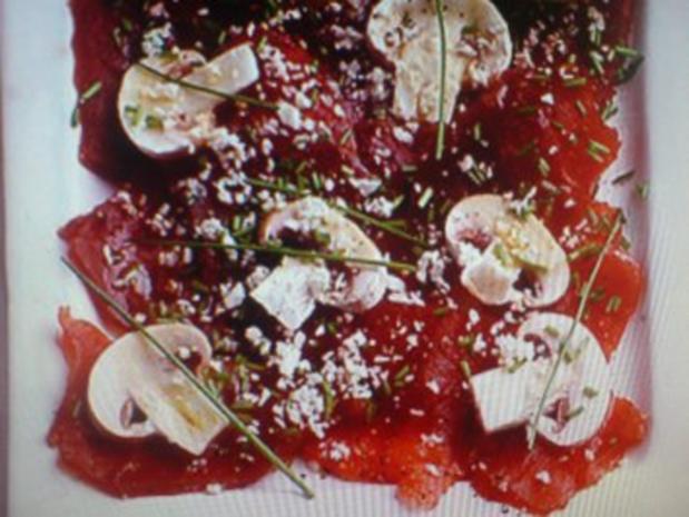 Thunfisch-Carpaccio - Rezept mit Bild - kochbar.de