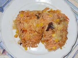 Auflauf herzhaft - Asia-Auflauf mit Fischstäbchen - Rezept - Bild Nr. 10