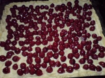 Kirschkuchen mit Eierschecke - Rezept - Bild Nr. 11