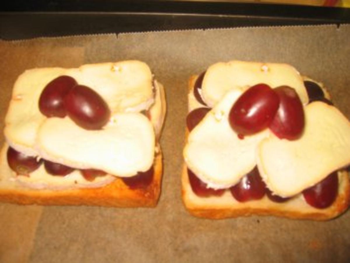 Brotzeit/ Snack: Frucht Toast - Rezept - Bild Nr. 2