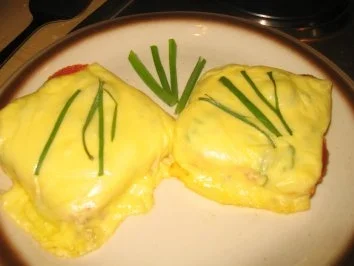 Brotzeit/Snack: Käse-Salami-Toast - Rezept