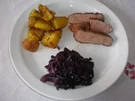 Entenbrust mit Rotweinzwiebeln - Rezept