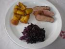 Entenbrust mit Rotweinzwiebeln - Rezept