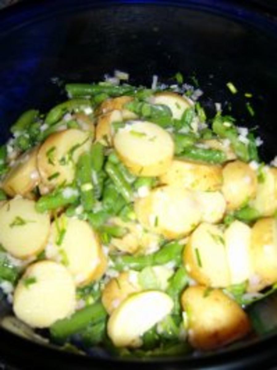 Salat aus neuen Kartoffeln und grünen Bohnen WW-Rezept - Rezept