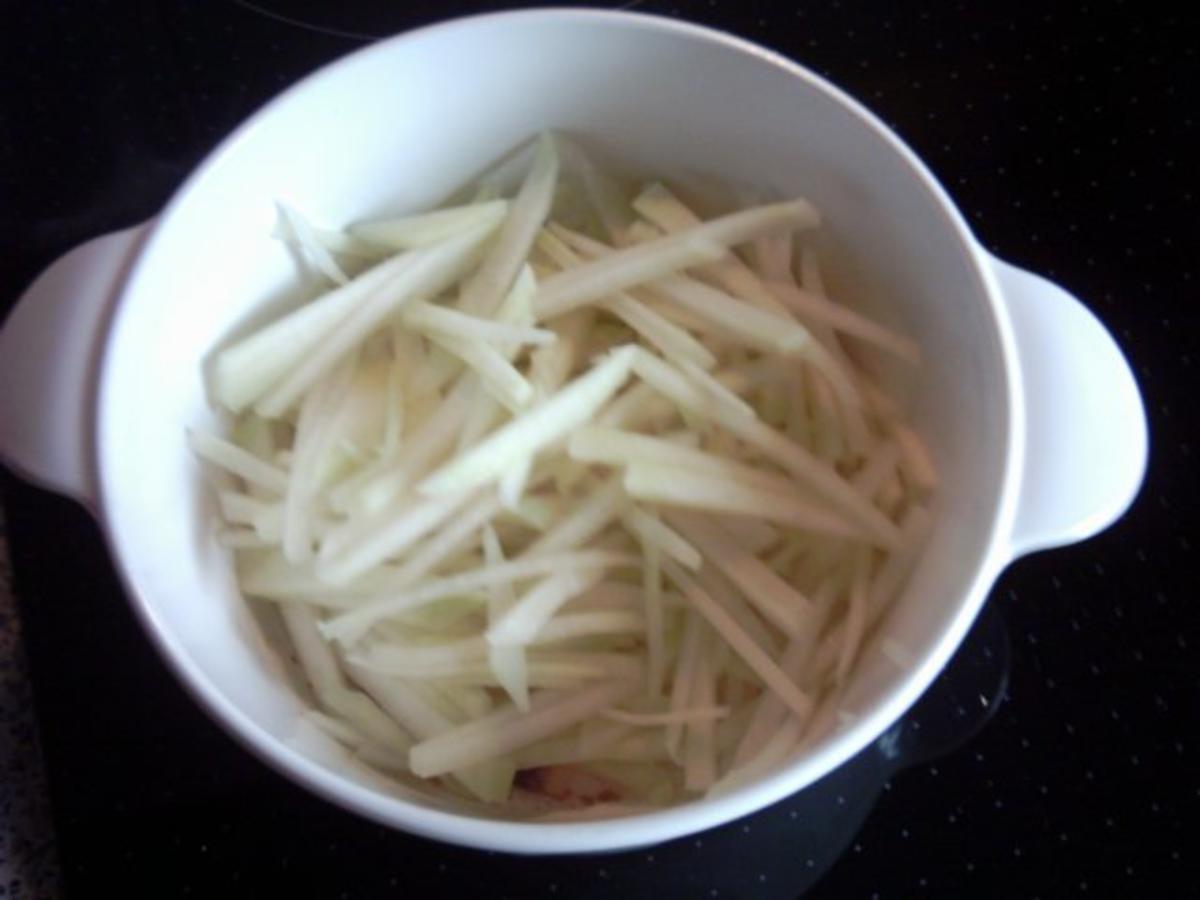 Fleischklöschen im Kohlrabibett - Rezept - Bild Nr. 2