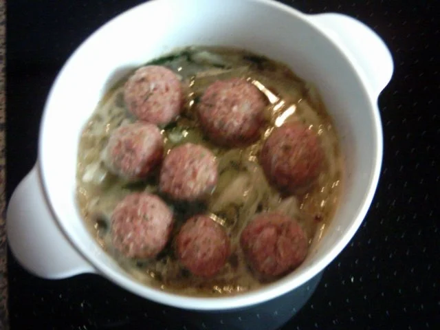 Rezept: Fleischklöschen im Kohlrabibett Bild Nr. 3 Fleischklöschen im Kohlrabibett - Rezept - Bild Nr. 3