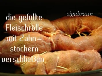 Rezept: Kalbfleischrolle aus meiner Versuchsküche Bild Nr. 4 Kalbfleischrolle aus meiner Versuchsküche - Rezept - Bild Nr. 4